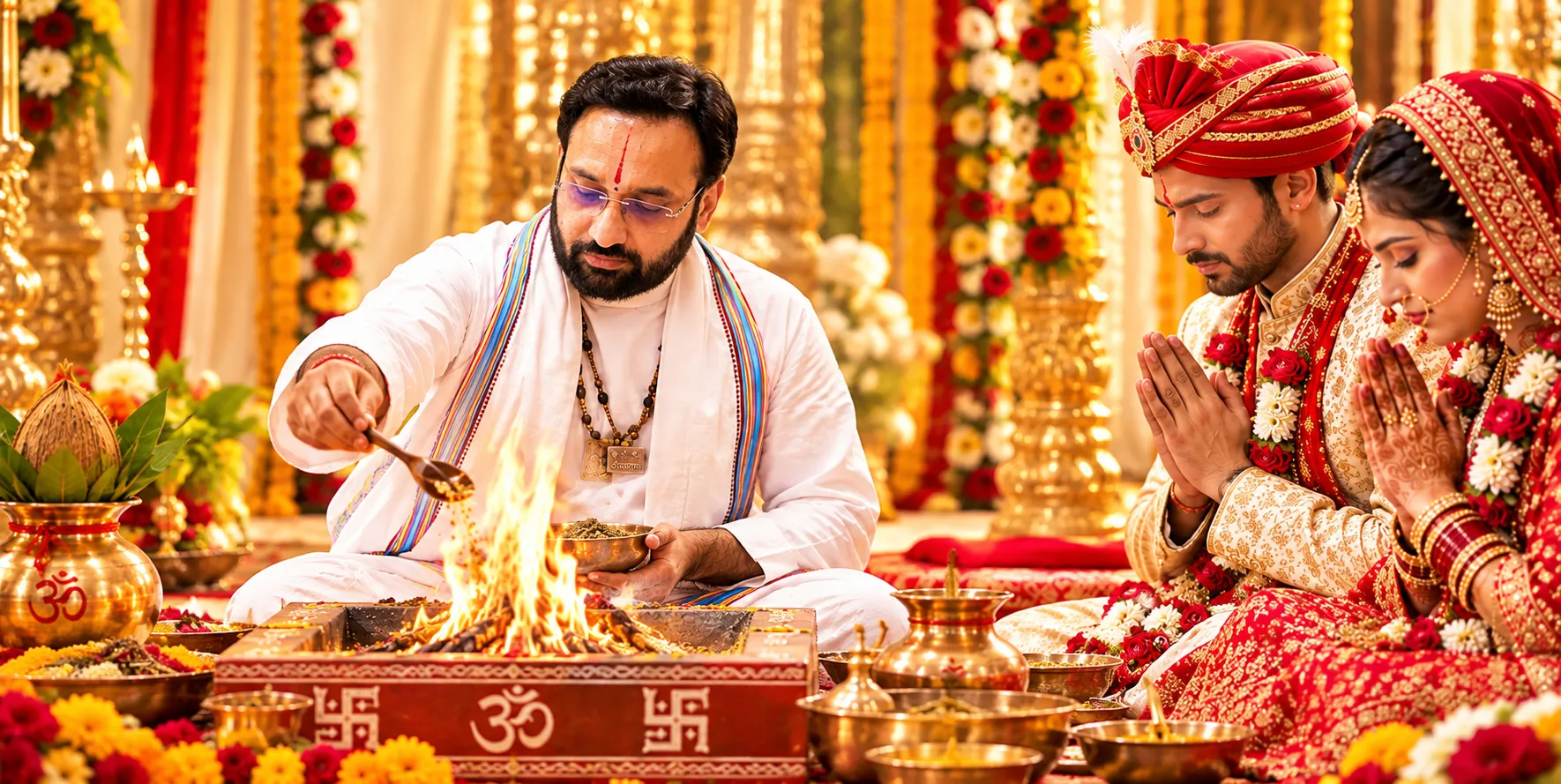 Jyotishacharya Pt. Bharat Dwivedi - Puja Rituals
